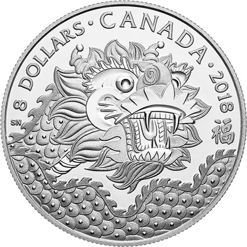 RCM-New-Release:--2018-Pure-Silver-Coin---Dragon-Luck